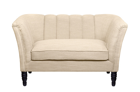 Дизайнерский двухместный диван Dalena Beige