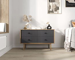 Комод с четырьмя ящиками "Emerson" арт EM05/7024/L