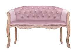 Двухместный дизайнерский диван Kandy Double Pink Velvet в Краснодаре