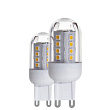 Лампа светодиодная, 2,5W (G9), 3000K, 200lm, d=20, 2 шт. в комплекте №0