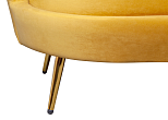 Дизайнерский диван Pearl Triple Yellow №7