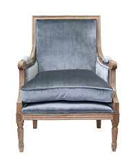 Классическое кресло Coolman Grey Velvet в Краснодаре