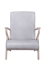 Низкое кресло Fobos light grey в Краснодаре