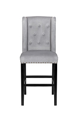 Дизайнерский барный стул Skipton Grey Velvet в Краснодаре