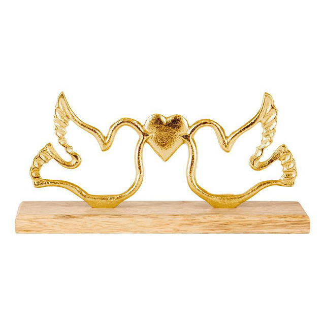 427326 Фигурка Птица AMOATSY L280, B70, H130 алюминий, дерево золотой, натуральный в Краснодаре 427326 Фигурка Птица AMOATSY L280, B70, H130 алюминий, дерево золотой, натуральный