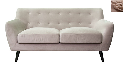 Мягкий диван Albert 7 цвет коричневый ширина 190 см