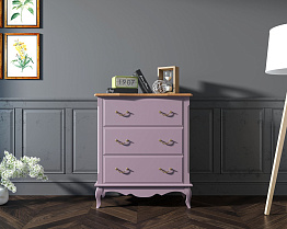 Комод Leontina Lavanda три ящика арт ST9356L