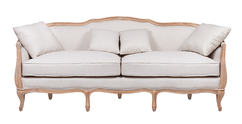 Прямой диван Darcy 3 V2 бежевый