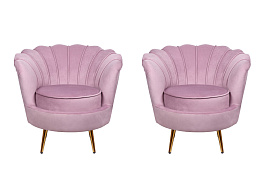Комплект кресел ракушка Pearl Pink