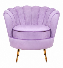 Низкое кресло ракушка Pearl Purple в Краснодаре