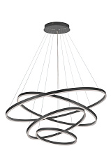 Люстра Orblaze 4 rings 1000 black в Краснодаре