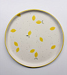 Тарелка "Лимонная" диаметр 19см №0