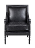 Классическое американское кресло Colin Black Leather