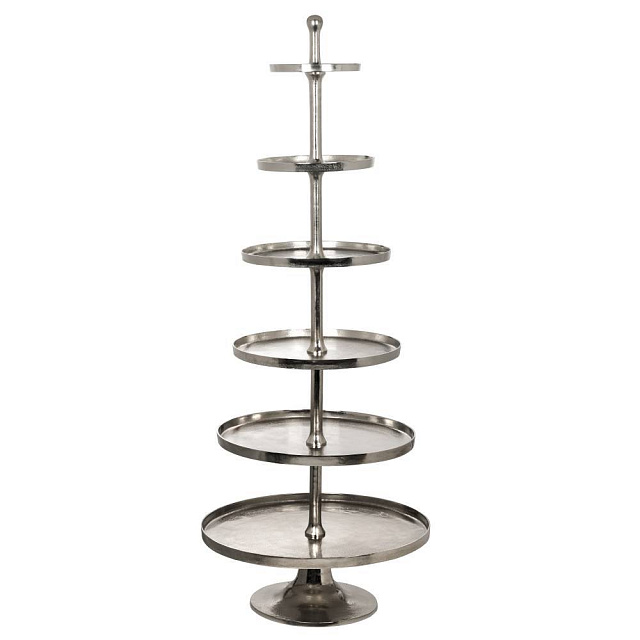 427652 Блюдо-этажерка декоративное BABIRIK H2060 алюминий, хром в Краснодаре 427652 Блюдо-этажерка декоративное BABIRIK H2060 алюминий, хром