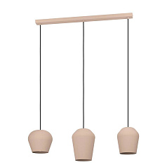 900143 Подвесной потолочный светильник CAMBAITO, 3x40W, E27, L895, B195, H1100, сталь, песочный