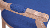Мягкий стул с подлокотниками Volker Arm Original Blue №4