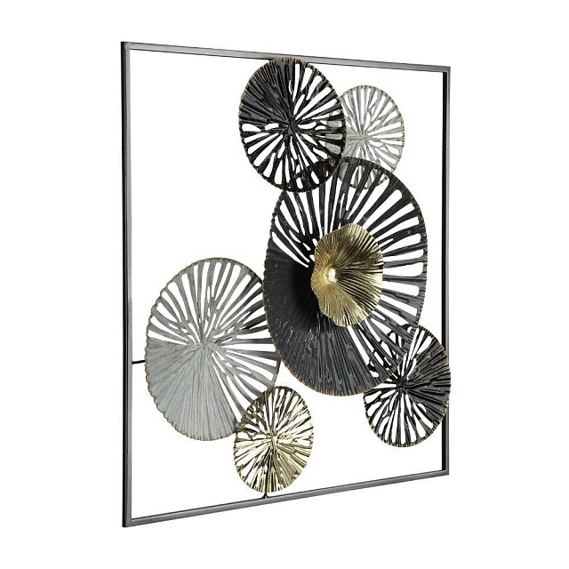 426005 Панно NUMAZU, L500, H500, сталь, черный, белый в Краснодаре 426005 Панно NUMAZU, L500, H500, сталь, черный, белый