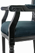 Мягкий стул с подлокотниками Volker Arm Black №4