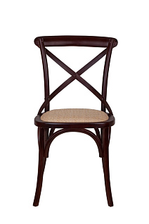 Стул Cross Back Chocolate