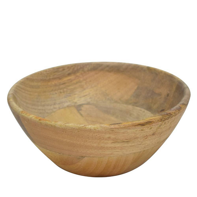 427067 Чаша декоративная FORLEYET, H75, ?185, дерево, натуральный в Краснодаре 427067 Чаша декоративная FORLEYET, H75, ?185, дерево, натуральный