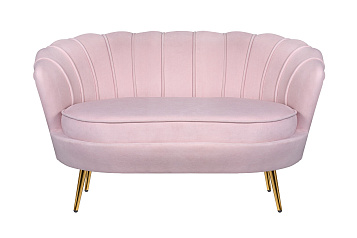 Диван ракушка Pearl Double Pink