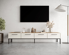 Комод с четырьмя ящиками под TV "Nicole" арт NEM06