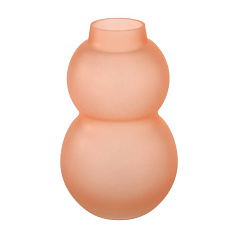 421351 Ваза декоративная BEVATO, H280, ?170, стекло, розовый сатиновый