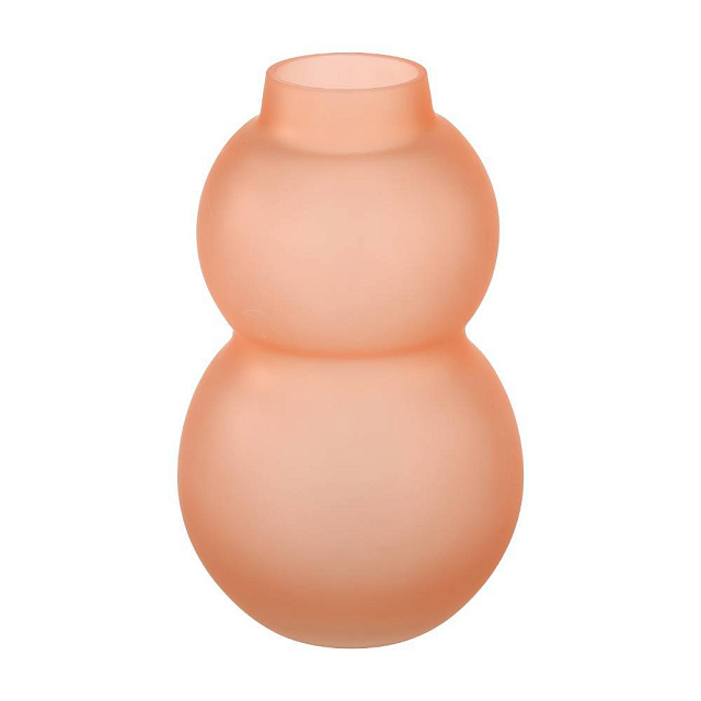 421351 Ваза декоративная BEVATO, H280, ?170, стекло, розовый сатиновый в Краснодаре 421351 Ваза декоративная BEVATO, H280, ?170, стекло, розовый сатиновый