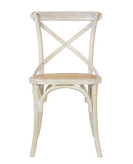 Стул ретро Cross Back White Brush в Краснодаре