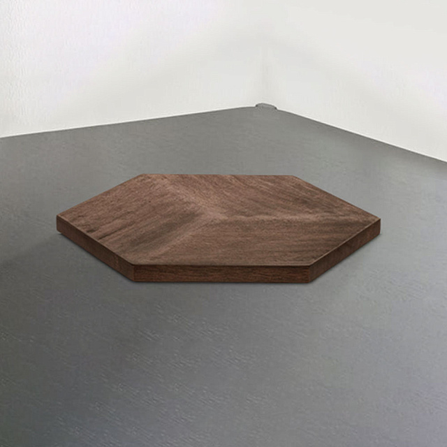 427125 Тарелка декоративная KABACAN, L295, B255, H35, дерево, натуральный в Краснодаре 427125 Тарелка декоративная KABACAN, L295, B255, H35, дерево, натуральный