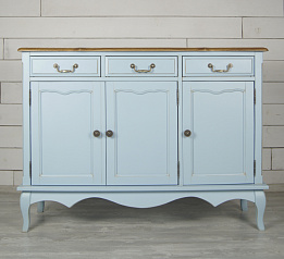 Комод "Leontina Blue" (3 ящика и 3 двери) арт ST9344B