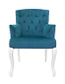 Классическое кресло Deron Blue and White