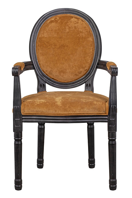 Мягкий стул с подлокотниками Volker Arm Orange в Краснодаре Мягкий стул с подлокотниками Volker Arm Orange