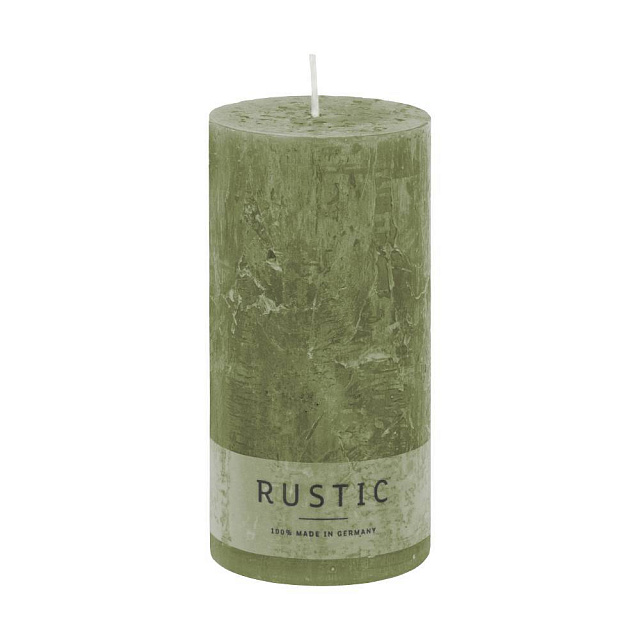 422577 Свеча парафиновая GLENBARR, H140 парафин, светло-зеленый в Краснодаре 422577 Свеча парафиновая GLENBARR, H140 парафин, светло-зеленый