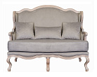 Двухместный дизайнерский диван Brody Double grey №0
