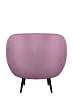 Мягкое кресло Benee Pink на черных ножках №3