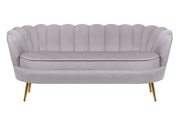 Дизайнерский диван для гостиниц Pearl Triple Grey