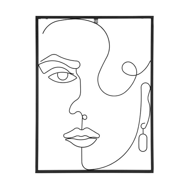 426019 Панно GLENURLA B500, H665 металл черный в Краснодаре 426019 Панно GLENURLA B500, H665 металл черный