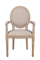 Мягкий стул с подлокотниками Volker Arm Orange Pinstripe в Краснодаре