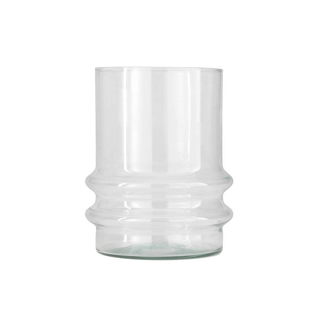 421092 Ваза декоративная DELNITE, H230, ?187, стекло, прозрачный в Краснодаре 421092 Ваза декоративная DELNITE, H230, ?187, стекло, прозрачный