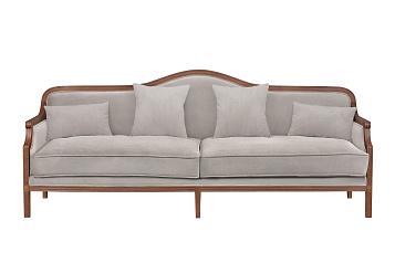 Диван с высокой спинкой Madesta Grey