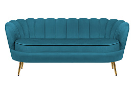 Диван ракушка для гостиниц Pearl Triple Marine Velvet в Краснодаре