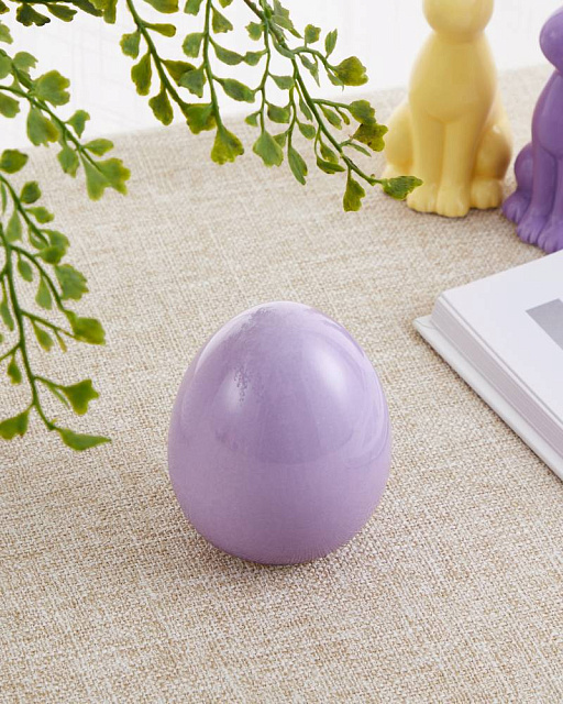 427987 Фигурка Яйцо YAYPAN ?71, H87 фарфор, лиловый в Краснодаре 427987 Фигурка Яйцо YAYPAN ?71, H87 фарфор, лиловый