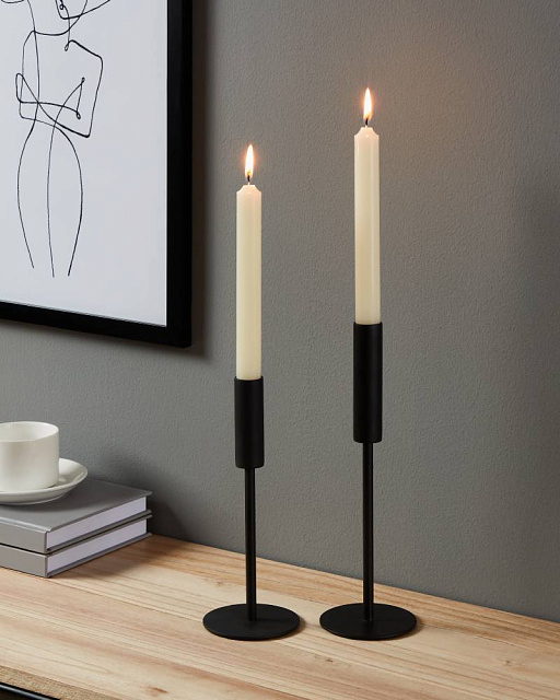 422005 Подсвечник JELLICOE, B260, ?85, сталь, черный в Краснодаре 422005 Подсвечник JELLICOE, B260, ?85, сталь, черный