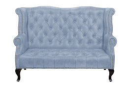 Кожаный дизайнерский диван лофт Royal Sofa Grey в Краснодаре