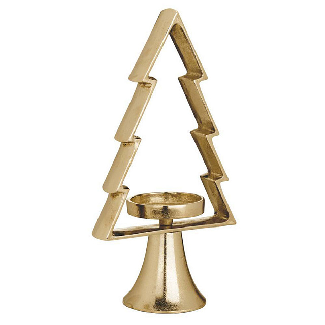 422434 Подсвечник рождественский MUKAYLE, алюминий/золото 340х95х170 мм в Краснодаре 422434 Подсвечник рождественский MUKAYLE, алюминий/золото 340х95х170 мм