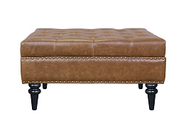 Банкетка Karo Brown leather в Краснодаре