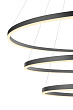 Люстра Orblaze 3 rings 800 black №8