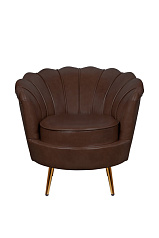 Низкое кресло ракушка Pearl Brown V2 в Краснодаре