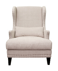 Мягкое полукресло с подлокотниками Agon Beige